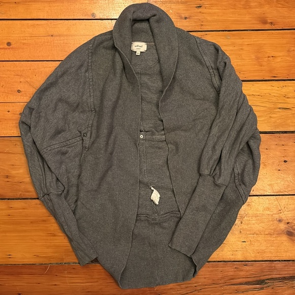 Wilfred size extra small gray cocoon sweater - Picture 3 of 5